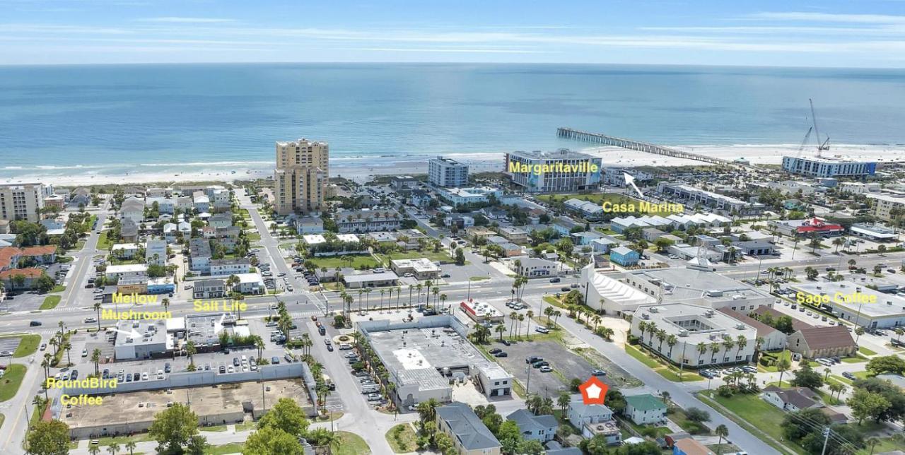 Seas The Day - 4 Blocks To The Beach, Restaurant, And Bar District - Great Deck And Outdoor Space!! Jacksonville Beach Εξωτερικό φωτογραφία